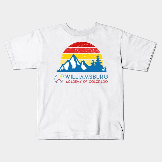 Williamsburg Academy of Colorado Kids T-Shirt by ciyoriy